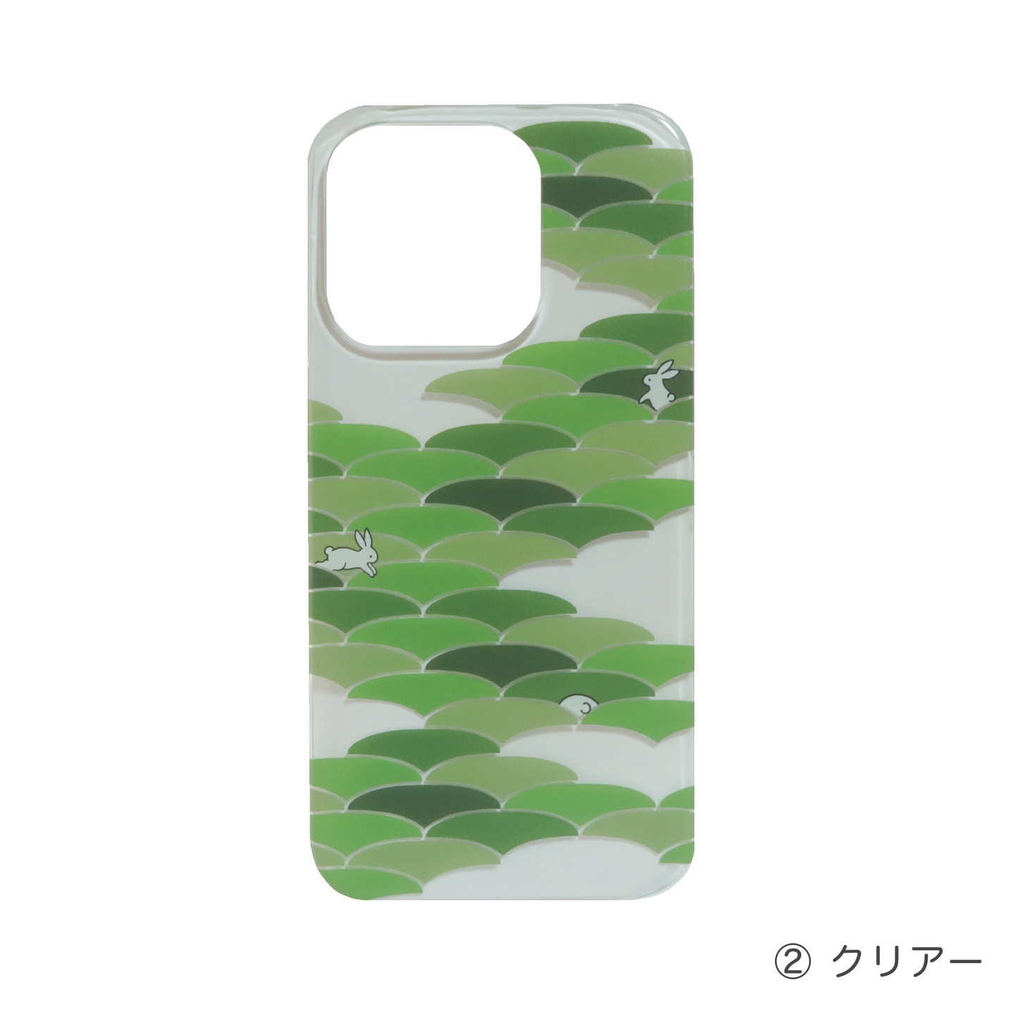 スマホケース【和苔】翁苔と白兎